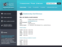 Tablet Screenshot of exekuce.org